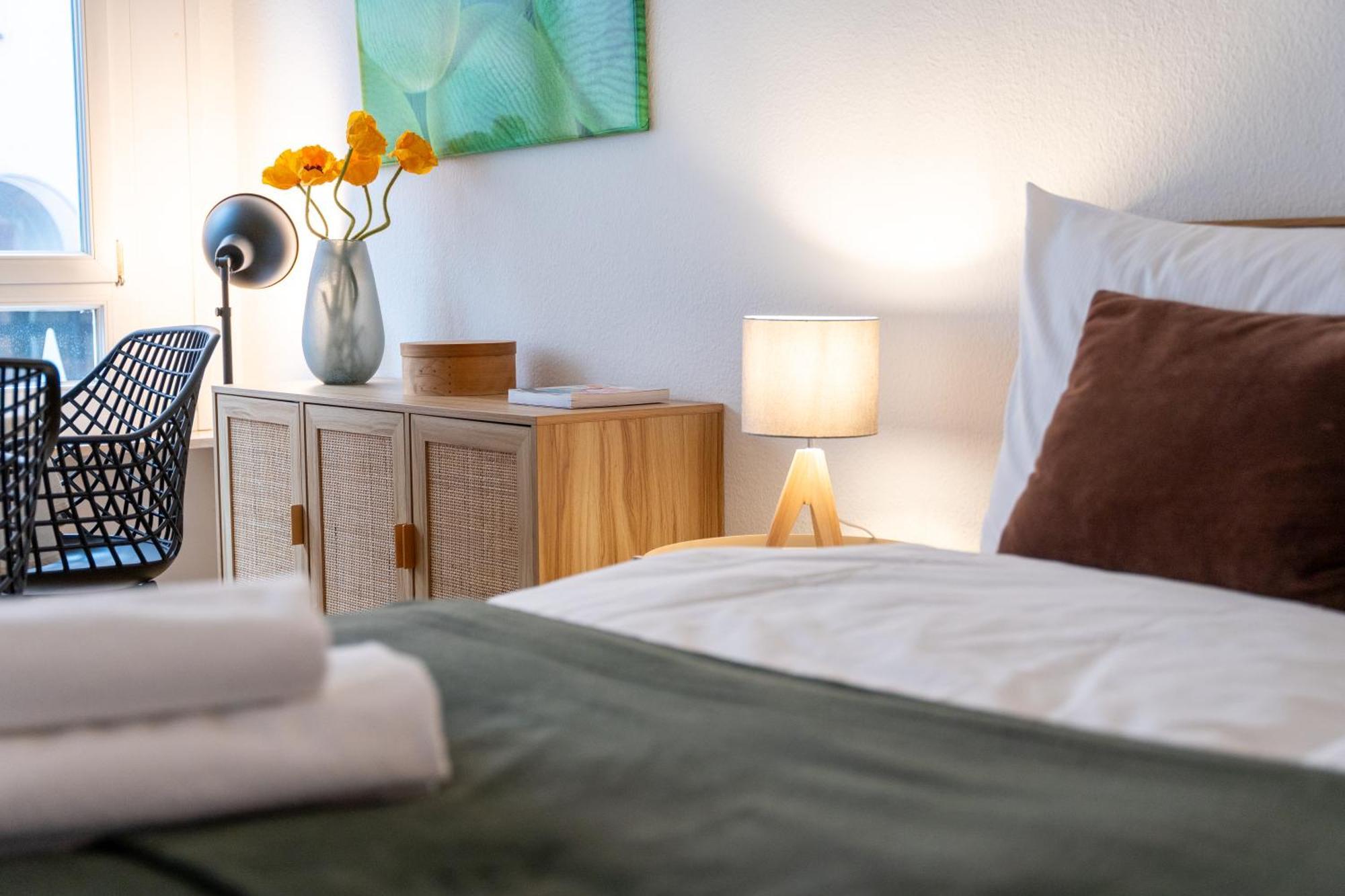 Gemuetliche Grosse Wohnung Naehe Uni Bâle Extérieur photo